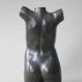 Inspired by the ancient Greek sculptures I did this female torso; a bit stylized but still figurative.