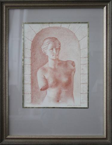 Print of Women Drawings by Marina Radius