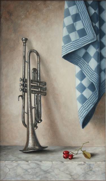 Original Figurative Music Paintings by Marina Radius