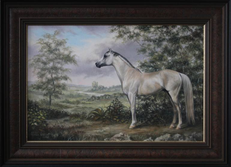 Original Figurative Animal Painting by Marina Radius