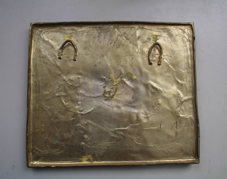 Original Figurative Horse Sculpture by Marina Radius