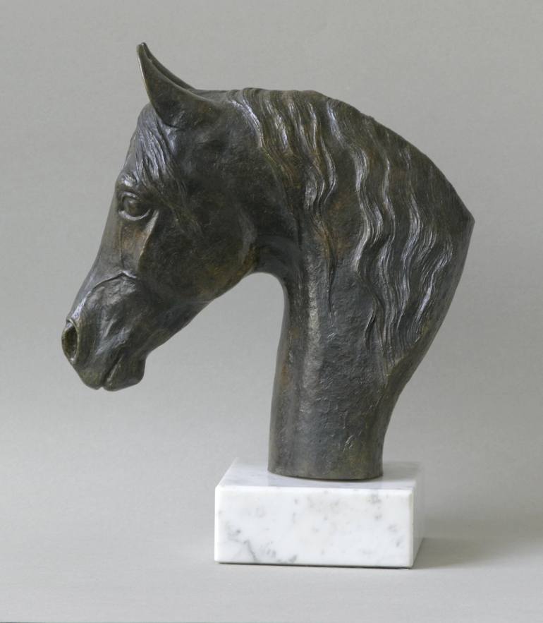 Original Horse Sculpture by Marina Radius