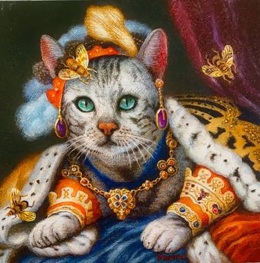 Empress Cat with Imperial Bee thumb