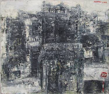 Print of Abstract Expressionism Cities Paintings by Messy Studio Vietnam