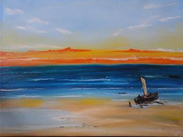 Original Realism Beach Paintings by Susan Art