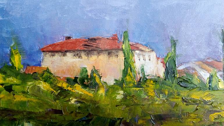 Original Modernism Landscape Painting by Maga Fabler