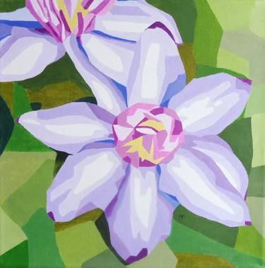 Original Floral Paintings by Maga Fabler
