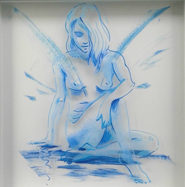 Print of Conceptual Nude Sculpture by Vesna Longton
