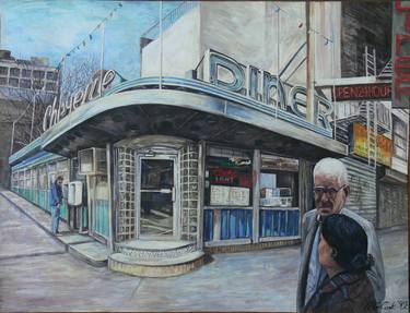 Original Realism Architecture Paintings by Philip Cook