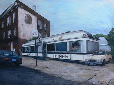 Original Realism Architecture Paintings by Philip Cook