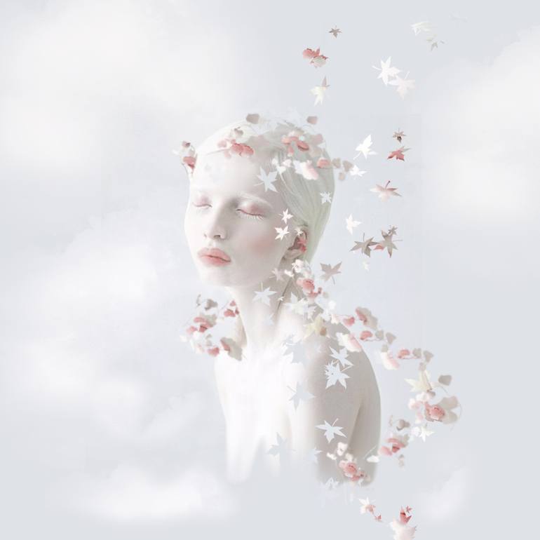 White and Pink Angel - Limited Edition of 5 Photography by Ellen M ...