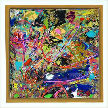 Original Abstract Expressionism Abstract Paintings by Mark Hennick