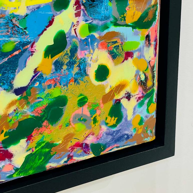 Original Abstract Expressionism Abstract Painting by Mark Hennick