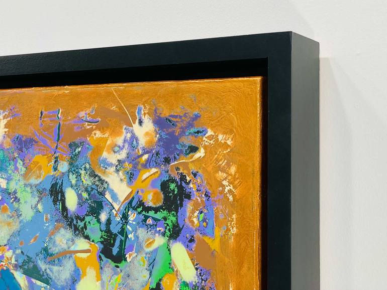 Original Abstract Expressionism Abstract Painting by Mark Hennick