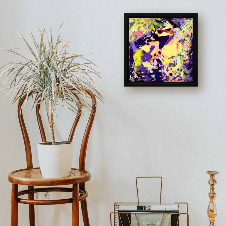 Original Abstract Expressionism Abstract Painting by Mark Hennick