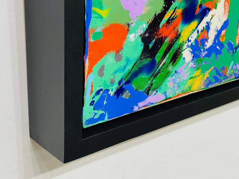 Original Abstract Expressionism Abstract Painting by Mark Hennick