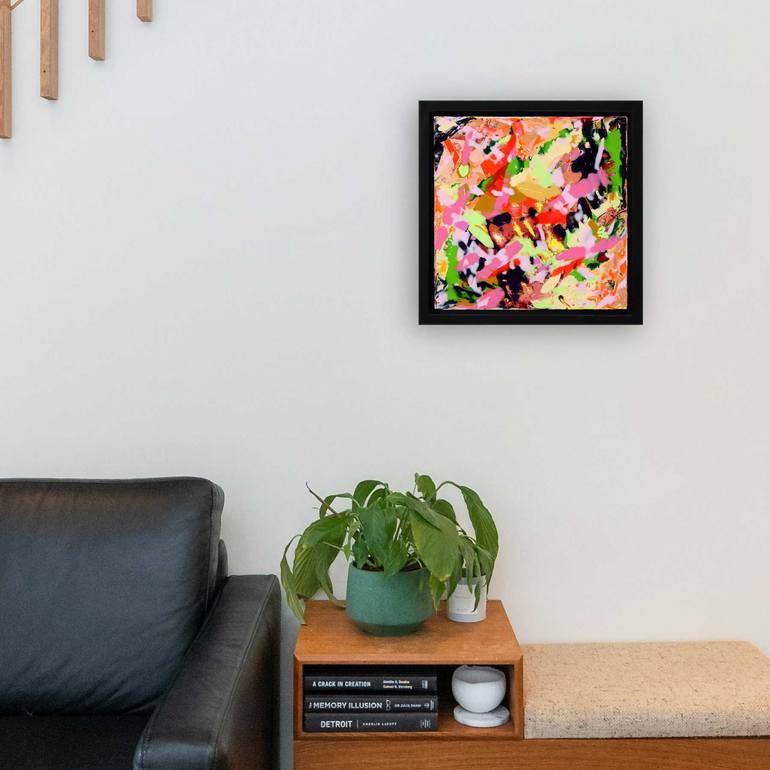 Original Abstract Expressionism Abstract Painting by Mark Hennick