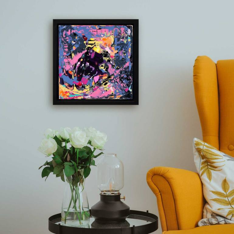 Original Abstract Expressionism Abstract Painting by Mark Hennick