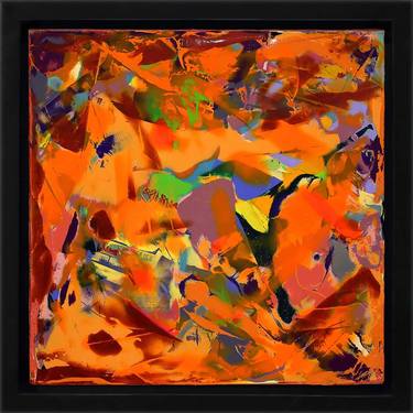 Original Abstract Expressionism Abstract Paintings by Mark Hennick