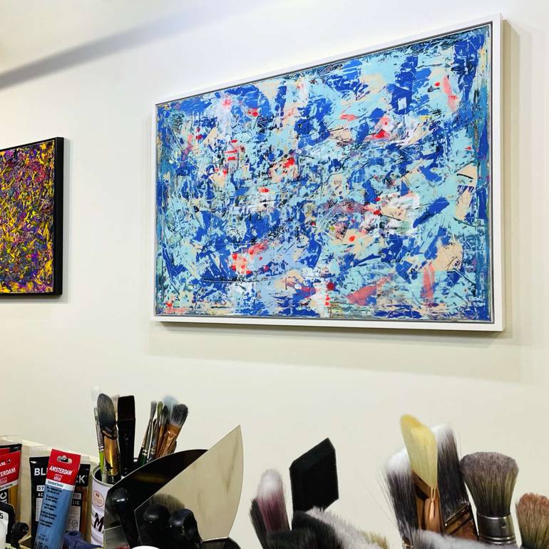 Original Abstract Painting by Mark Hennick