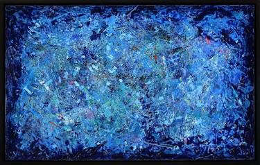 Original Abstract Expressionism Abstract Paintings by Mark Hennick