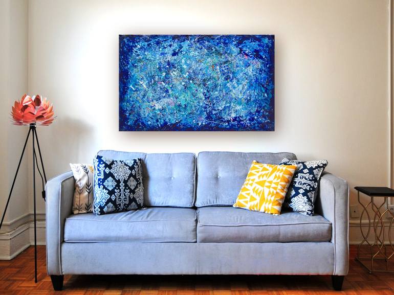 Original Abstract Painting by Mark Hennick