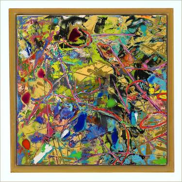 Original Abstract Expressionism Abstract Paintings by Mark Hennick