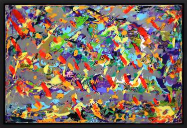 Original Abstract Expressionism Abstract Paintings by Mark Hennick