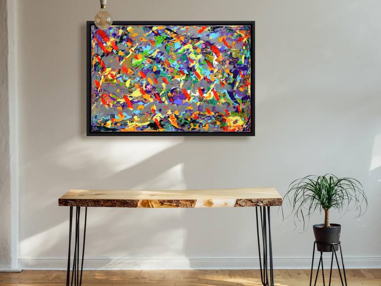 Original Abstract Painting by Mark Hennick