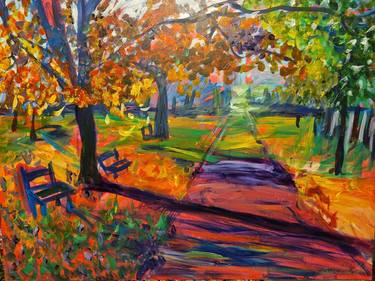 Original Landscape Paintings by Hazel Marshall