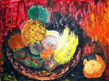 Print of Abstract Expressionism Food Paintings by KRISTIJAN SVELEC