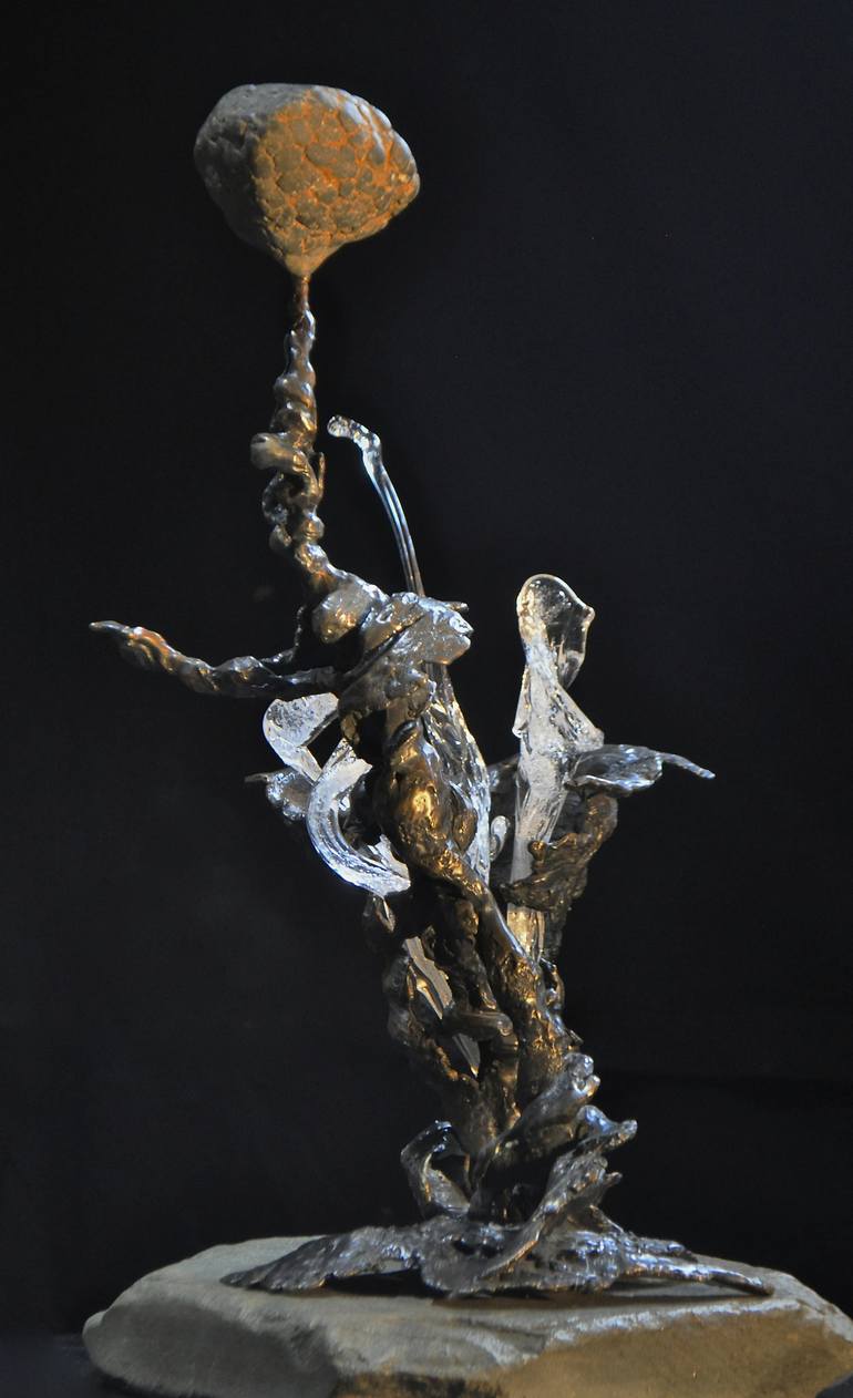 Original Figurative Abstract Sculpture by Jonathan Hertzel