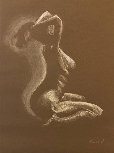 Original Figurative Nude Drawings by Lee Furlong