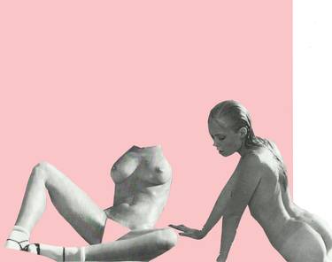 Original Illustration Women Collage by Monia Szynkielewska