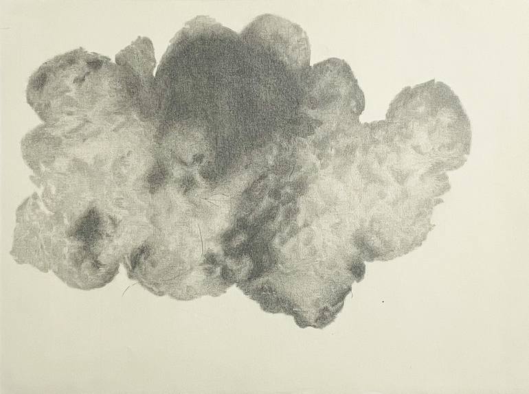 Original Abstract Drawing by Gregorio Vecchione