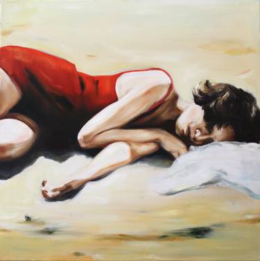 Original Figurative Women Paintings by Camilla Mihkelsoo