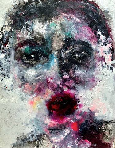 Original Abstract Expressionism Portrait Paintings by Ilaria Berenice