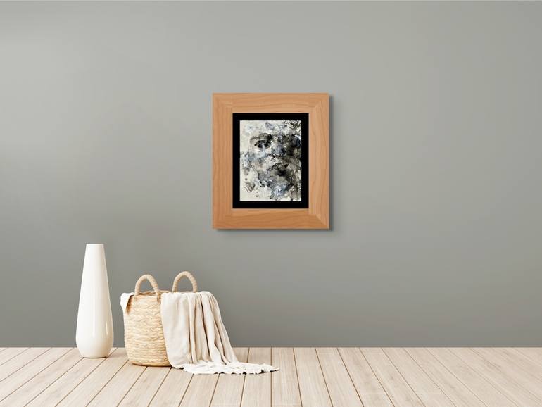 Original Abstract Portrait Painting by Ilaria Berenice