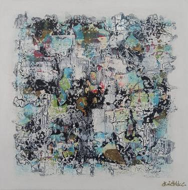 Original Abstract Expressionism Abstract Painting by Henrie Haldane