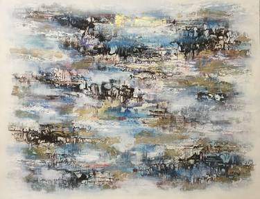 Original Abstract Expressionism Abstract Paintings by Henrie Haldane