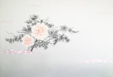 Print of Minimalism Floral Paintings by Hisahiro Fukasawa