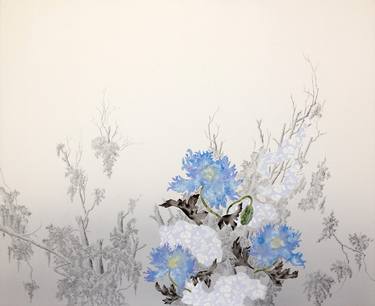 Print of Fine Art Floral Paintings by Hisahiro Fukasawa