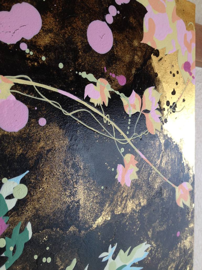 Original Floral Painting by Hisahiro Fukasawa