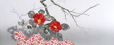 Original Fine Art Floral Paintings by Hisahiro Fukasawa