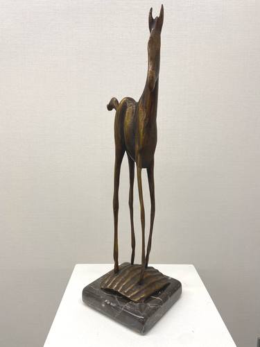 Original Abstract Animal Sculpture by Francis Fox