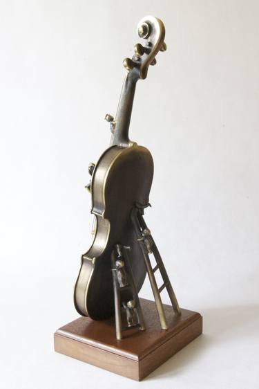 Original Figurative Music Sculpture by Katrin Bulka - Matlacz