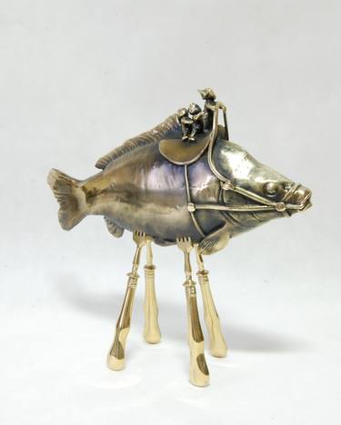Original Figurative Animal Sculpture by Katrin Bulka - Matlacz