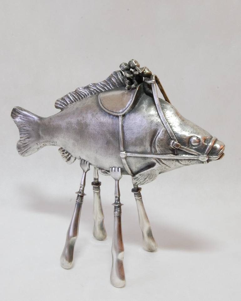 Print of Figurative Fish Sculpture by Katrin Bulka - Matlacz