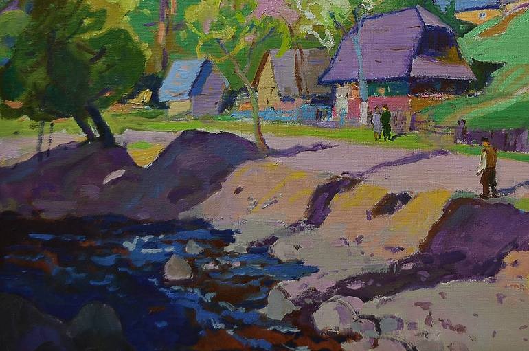 Original Rural life Painting by Shandor Alexander