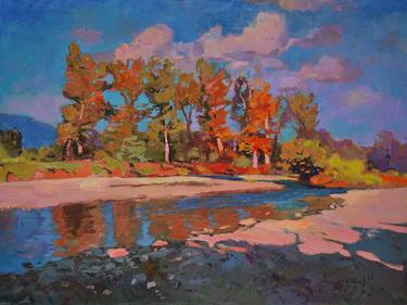 Saatchi Art Artist Shandor Alexander; Paintings, “Warm November” #art